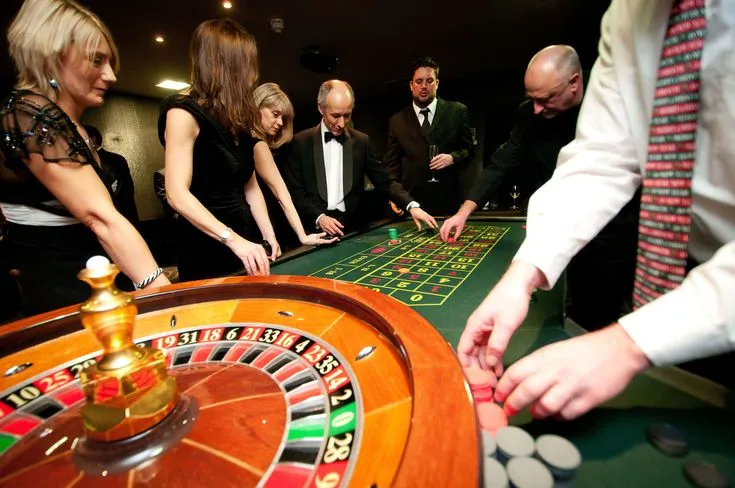 Roulette table